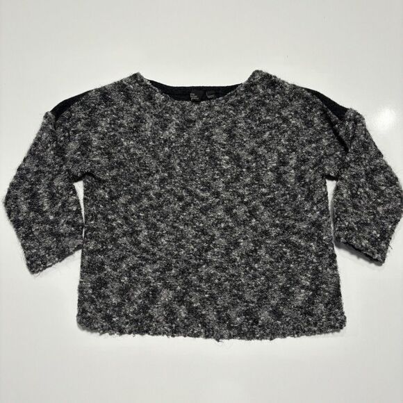 Eileen The Fisher Project Wool Mohair Sweater‎ Size XS Heathered Gray - Picture 1 of 9